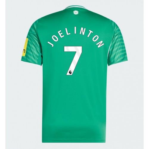 Newcastle United Joelinton #7 Bortatröja 2025-26 Kortärmad Newcastle United Joelinton #7 Bortatröja 2025-26 Kortärmad